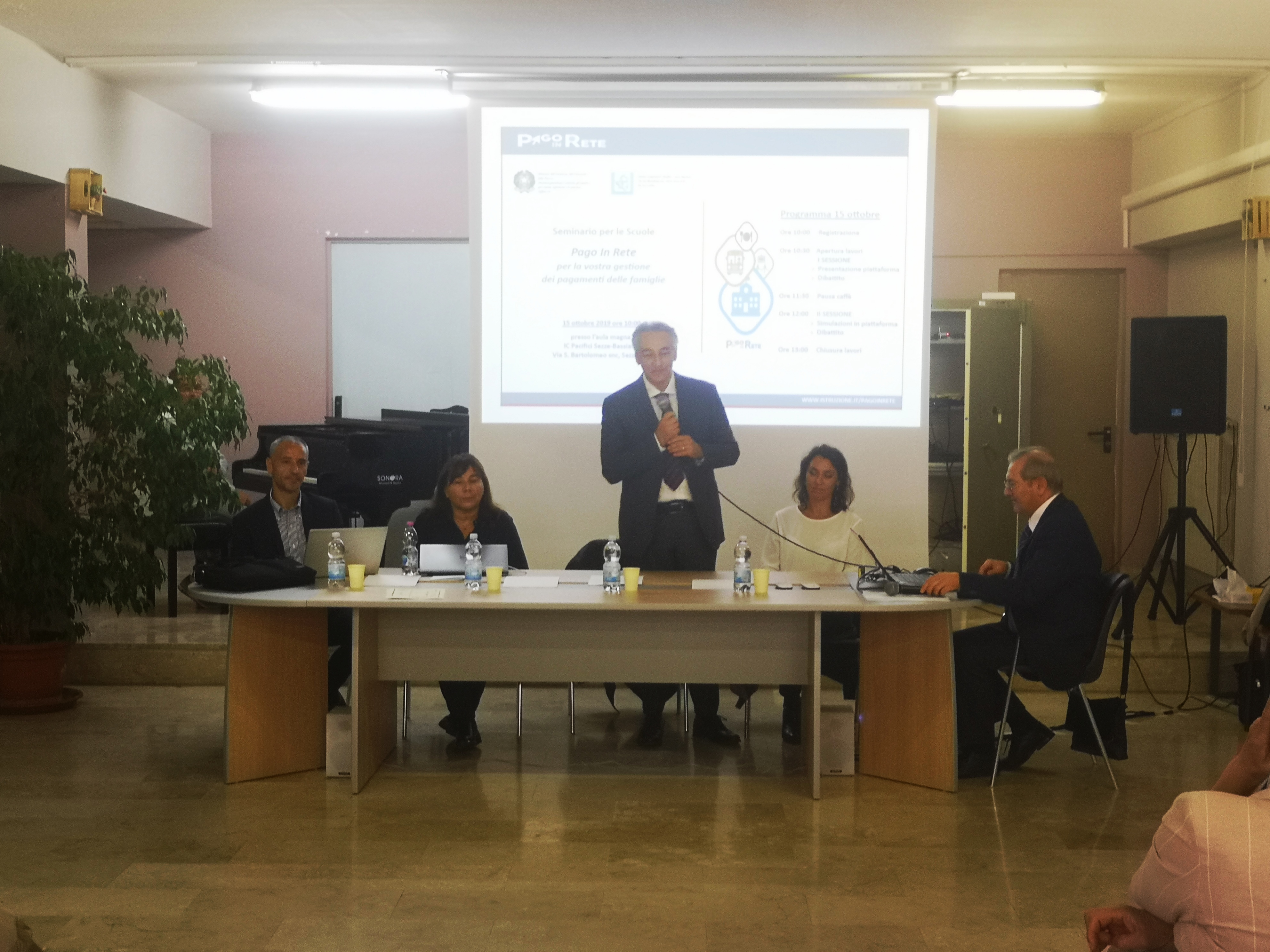 Introduzione del Dirigente del DICASIS - Ufficio III, dr. Paolo De Santis