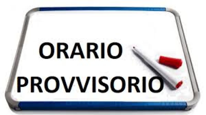 Avvio a.s. 2026-2027 e orari provvisori delle attività didattiche