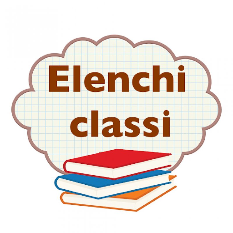 Elenchi delle classi prime di scuola secondaria a.s. 2025/2026