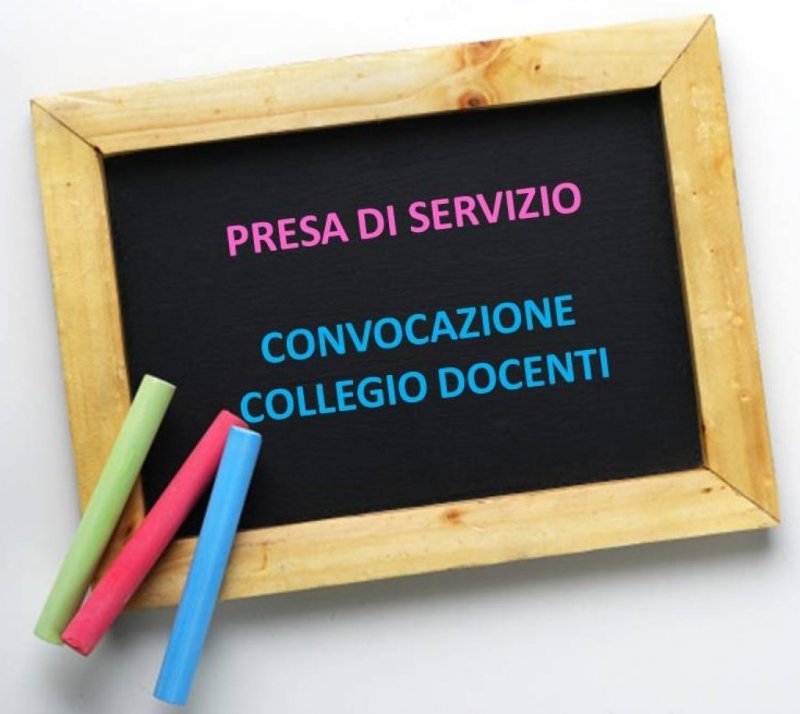 Assunzione in servizio a.s. 2025-2026 e Collegio dei docenti. Modulistica per presa di servizio