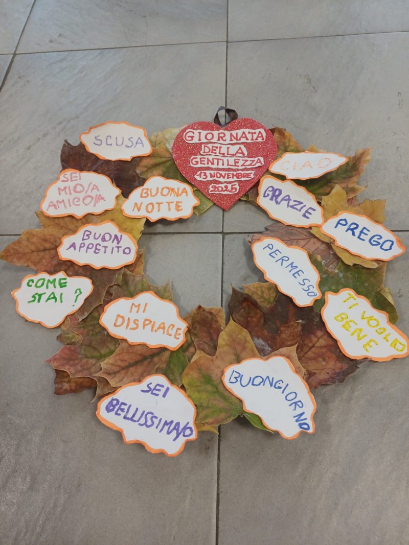 Giornata della Gentilezza - scuola dell'infanzia Bassiano 